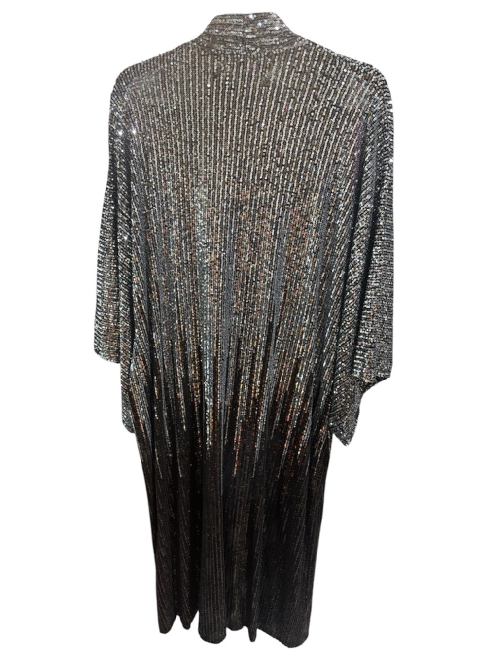 FREE PEOPLE  "Party On" Sequin Kimono Jacket Duster. - Picture 4 of 7